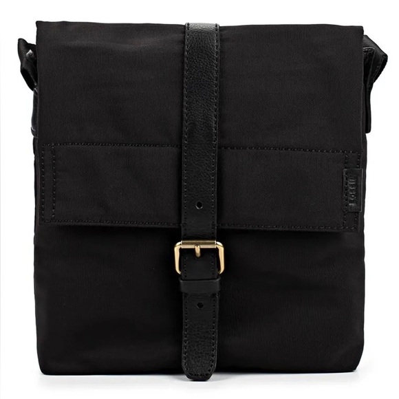 Fossil Black Nylon Crossbody Bag | Adjustable Strap | Magnetic Flap | - Picture 14 of 15